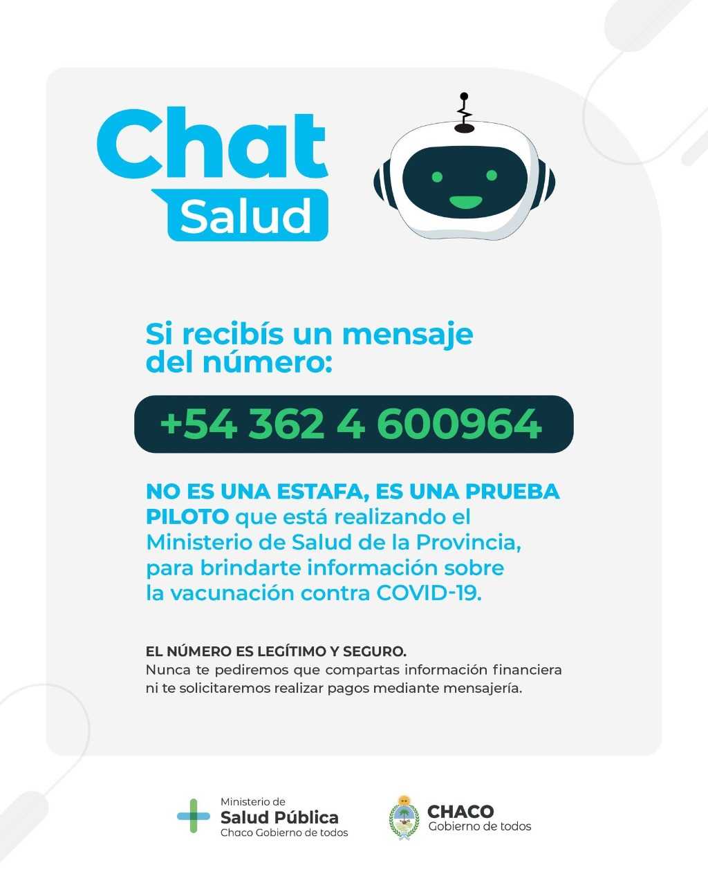 Salud lanza una campaña por WhatsApp para reforzar la vacunación contra la COVID-19