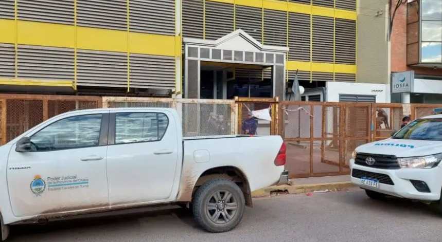 Caso Cecilia Strzyzowski: operativo policial de seguridad en inmediaciones de la Fiscalía