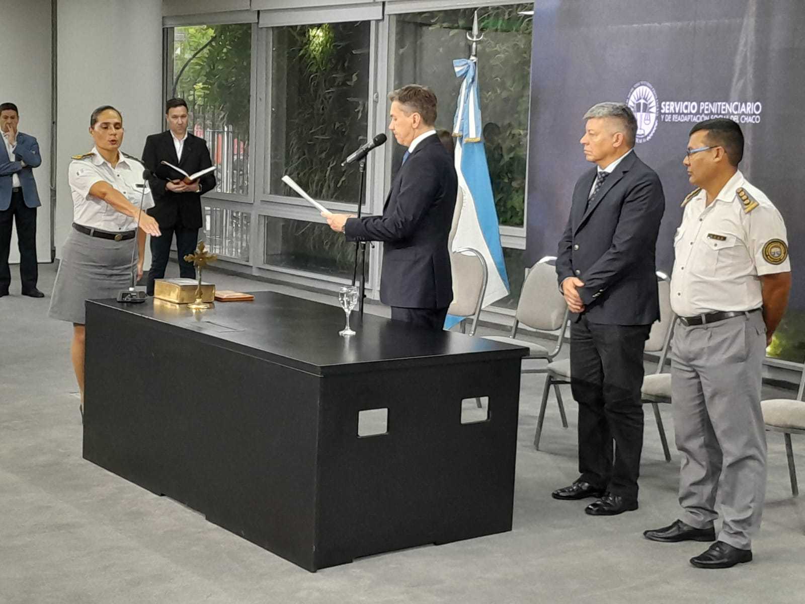 Juraron las autoridades del Servicio Penitenciario Provincial