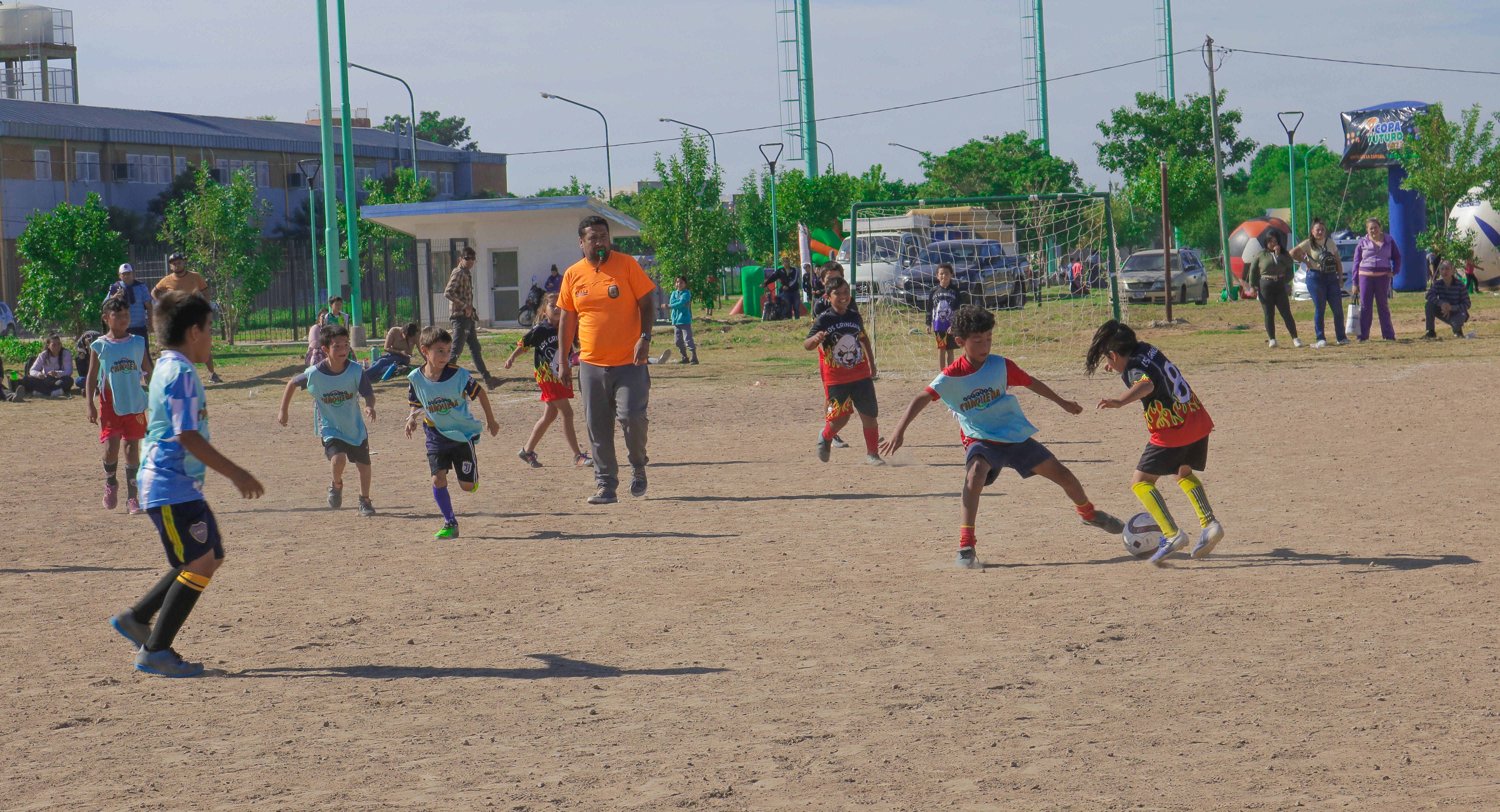 La Copa Futuro 2023 tuvo su primera jornada de fútbol en el Parque Tiro Federal