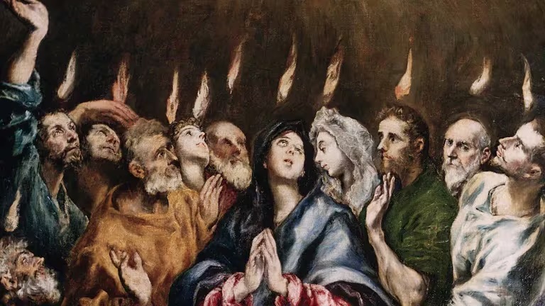 El día que el Espíritu Santo llegó a los apóstoles, nació la Iglesia y los cristianos a menudo olvidan, Pentecostés,