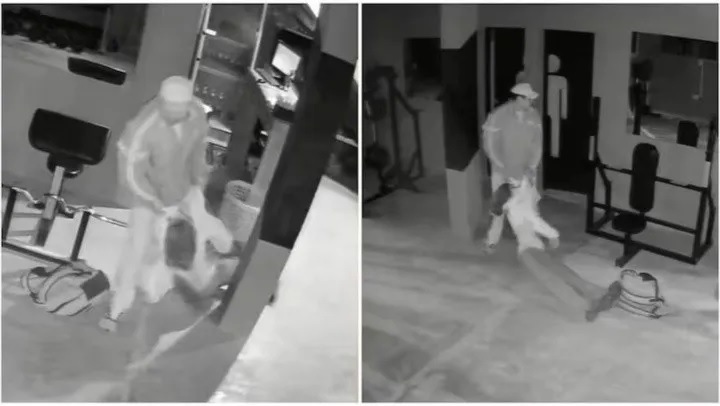 Un hombre fue a buscar a su ex a un gimnasio y la golpeó brutalmente hasta desmayarla