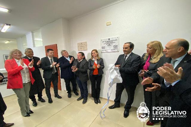 Legisladores chaqueños acompañaron la inauguración de una Sede del Consejo de la Magistratura en Sáenz Peña