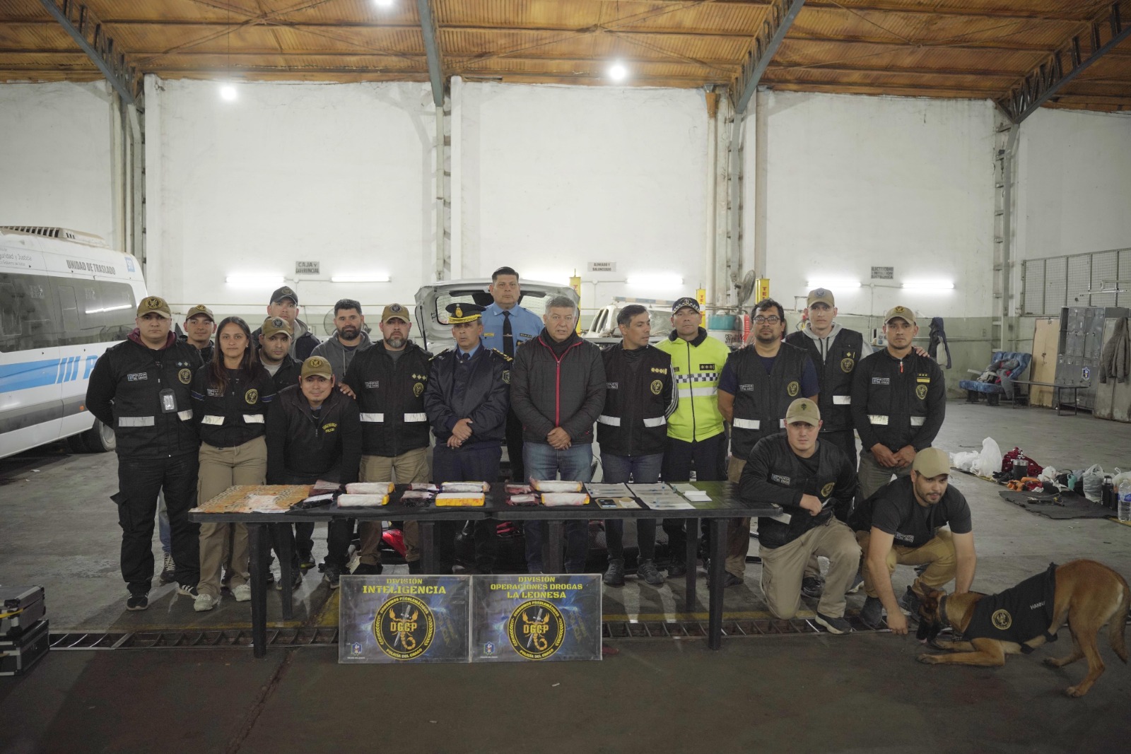 Con seis panes de cocaina detuvieron a una dirigente social