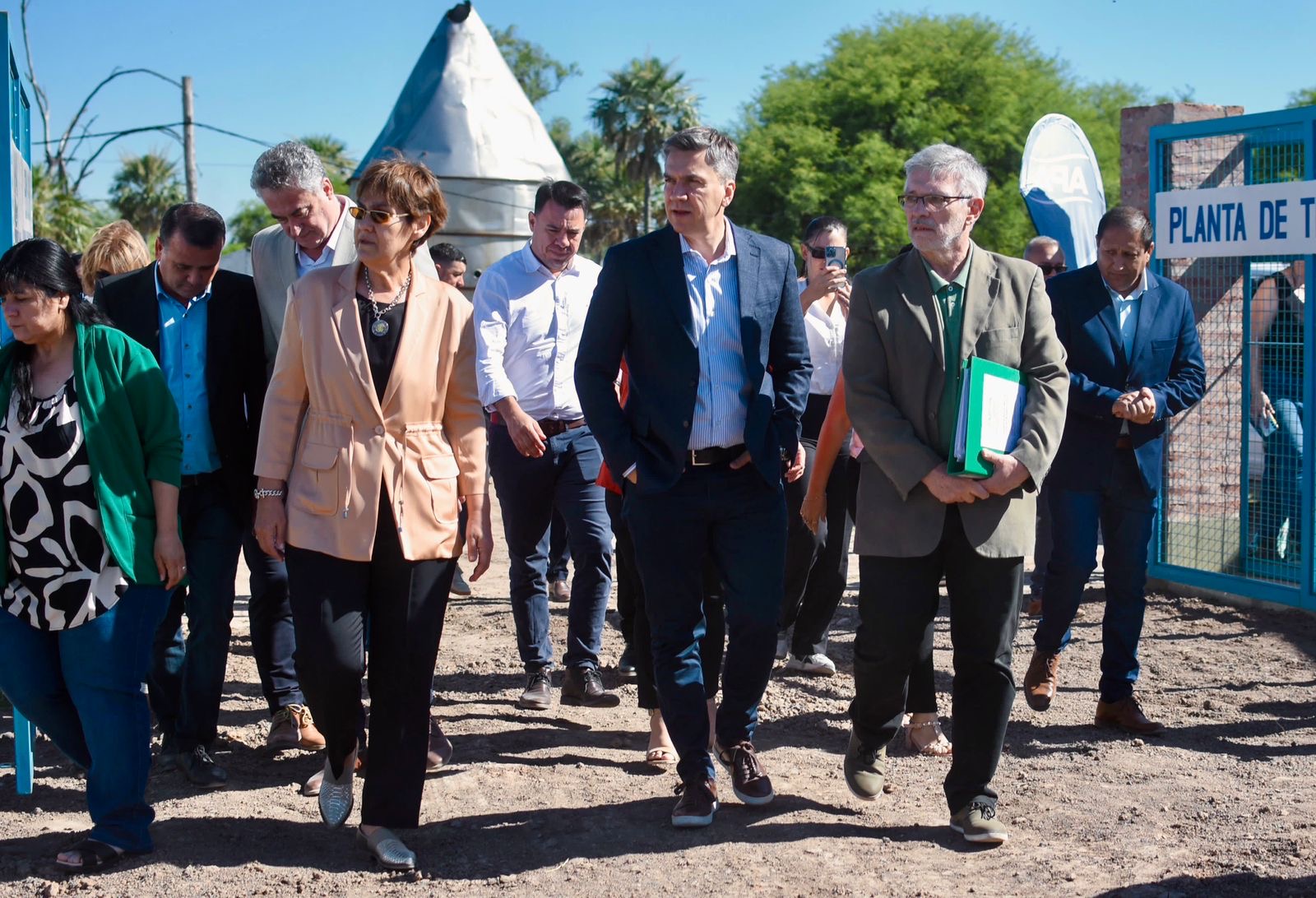 Samuhú: el Gobernador Zdero puso en funcionamiento hoy la planta potabilizadora de agua