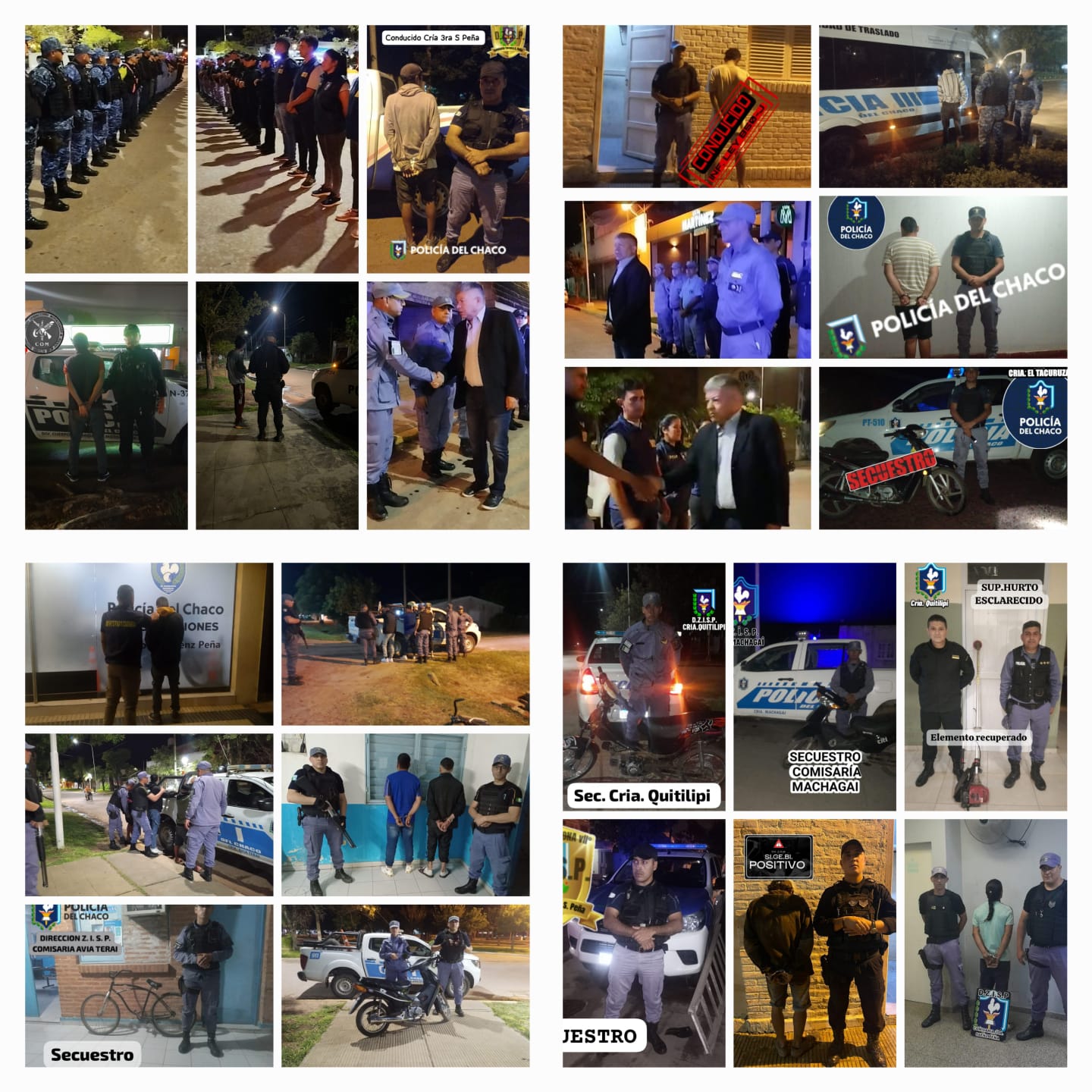 “Generalato”: 1.400 motocicletas controladas y 1.200 personas identificadas en toda la provincia”