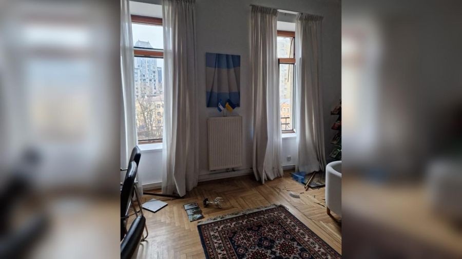 Cancillería condenó el ataque ruso que dañó la embajada argentina en Kiev: