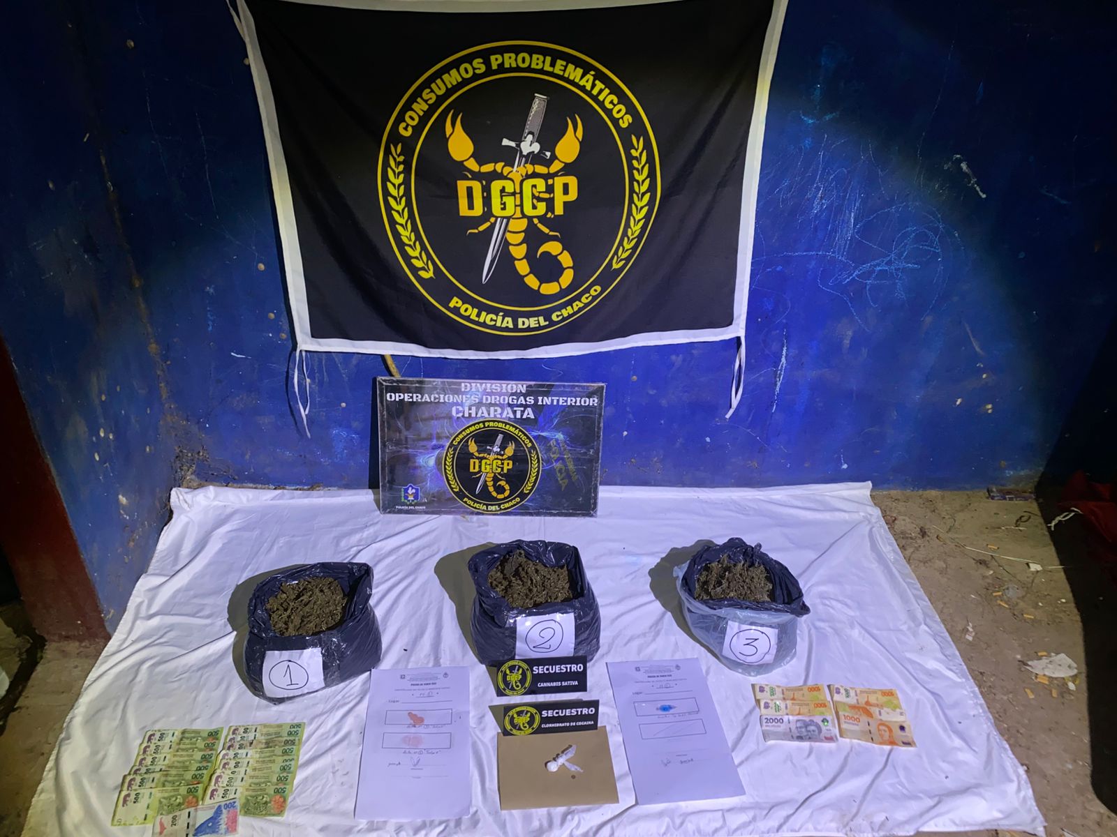 Campo Largo: impidieron la venta de drogas: detuvieron al presunto vendedor