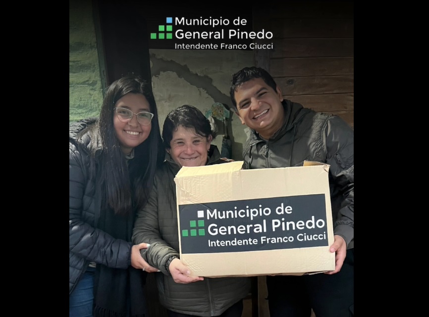 El Municipio de General Pinedo realizó un operativo integral en la comunidad de Pampa Landriel
