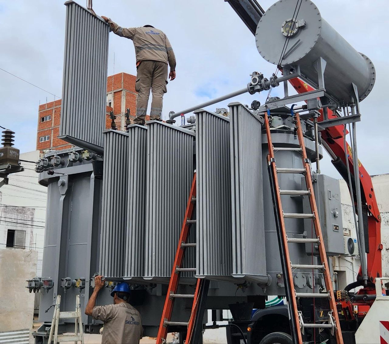 Con un nuevo centro de distribución Secheep mejorará el suministro eléctrico en Sáenz Peña