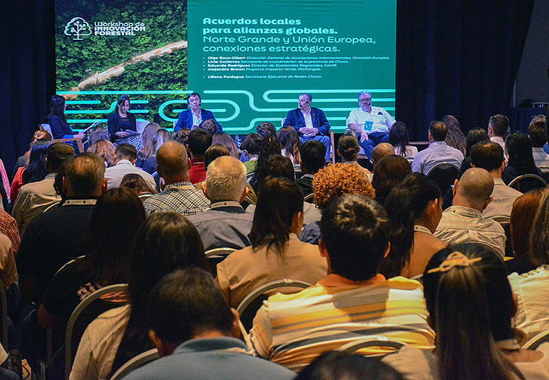 El Gobierno del Chaco acompañó el Workshop de Innovación Forestal