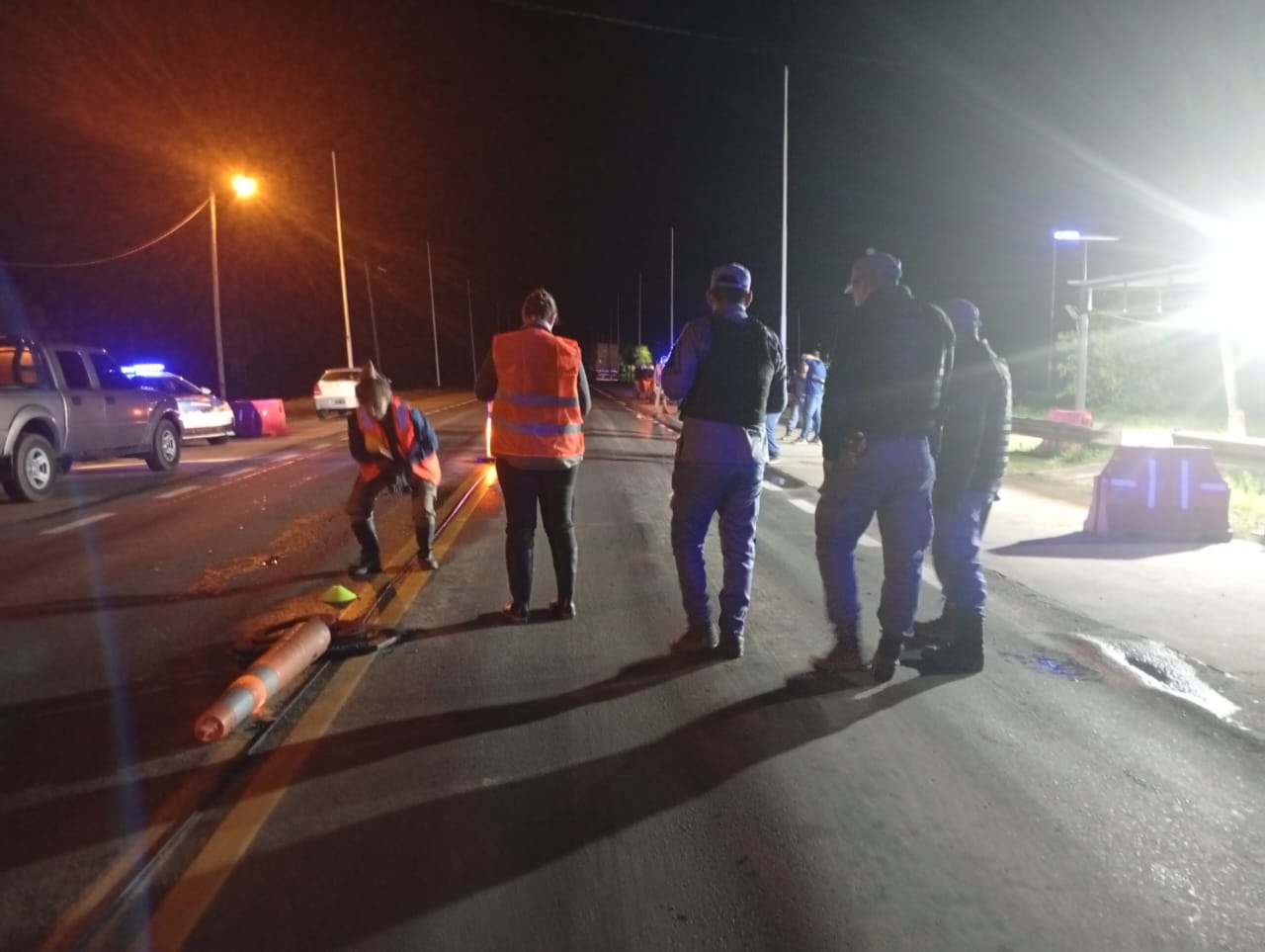 Fuga y disparos en control policial sobre la Ruta Nacional 11