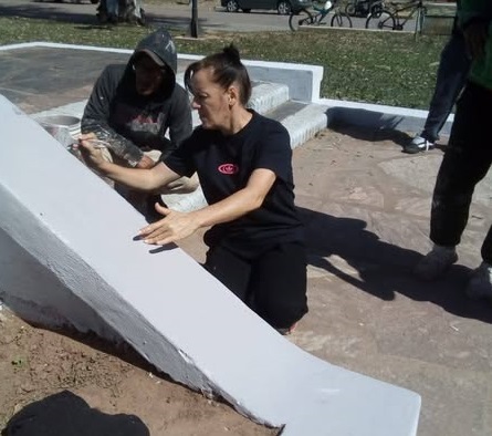 Funcionarios todo terreno en Campo Largo, el que no suma no sirve