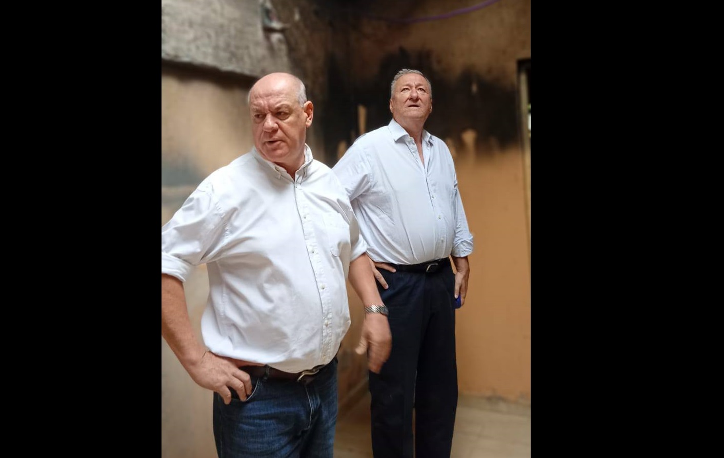Campo Largo: el intendente Manuel Suárez visitó a la familia afectada por un incendio y comprometió asistencia inmediata