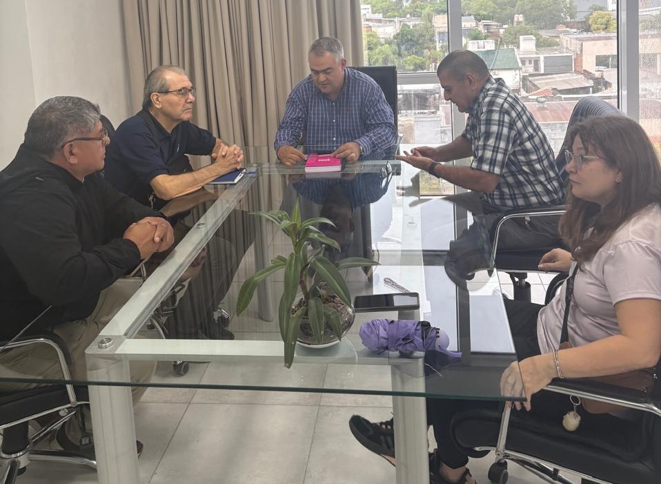 Reunión institucional entre el Ministerio de Desarrollo Humano y el Movimiento de Afirmación Yrigoyenista