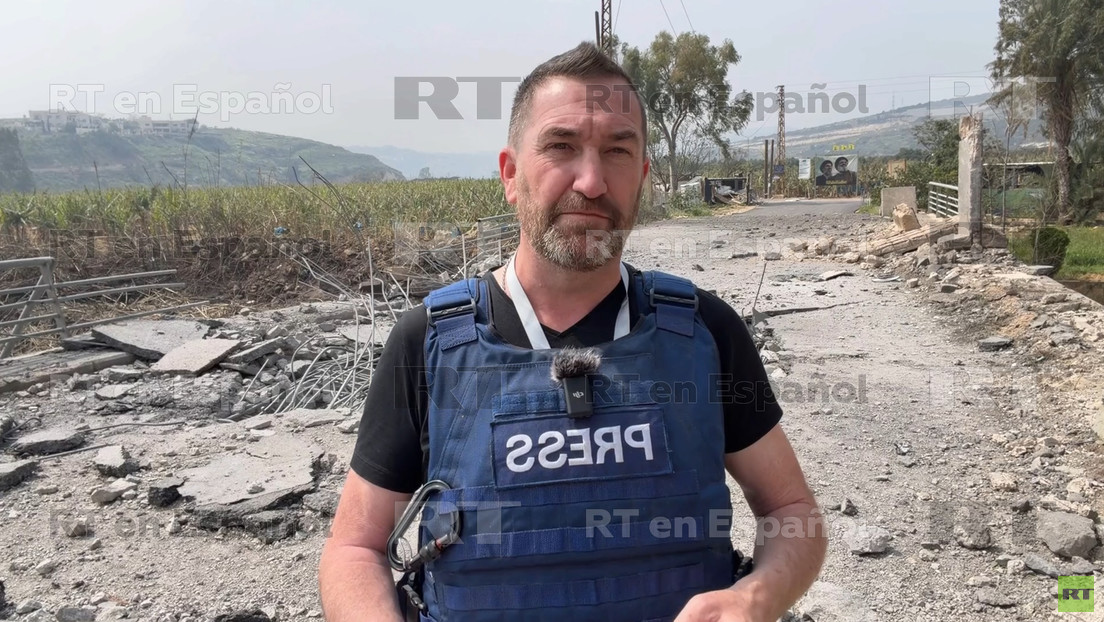 Corresponsal de RT resulta herido en un ataque israelí en el Líbano