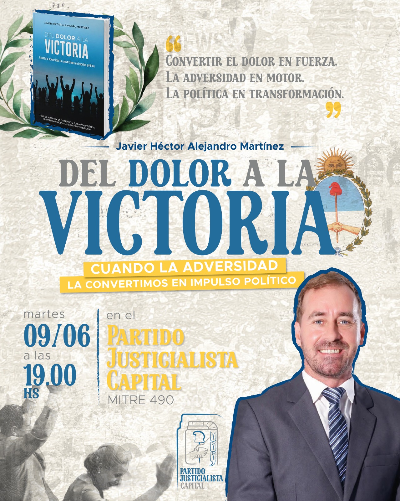 El PJ Chaco reúne a la militancia y presenta un libro sobre resiliencia y transformación política