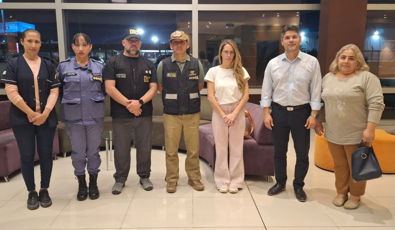 CHACO COORDINÓ EL OPERATIVO INTERNACIONAL QUE PERMITIÓ EL REENCUENTRO DE UNA MADRE CON SU HIJA