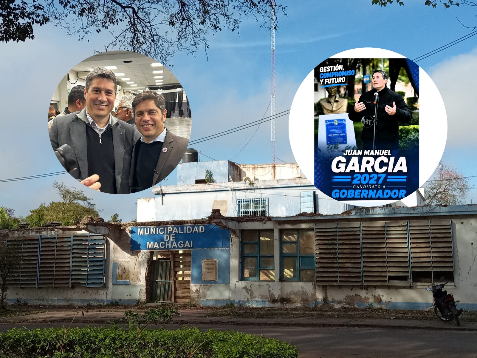 DE MACHAGAI A LA GOBERNACIÓN: EL SUEÑO DE JUANCHI GARCÍA CHOCA CONTRA LAS PAREDES DE SU PROPIA GESTIÓN