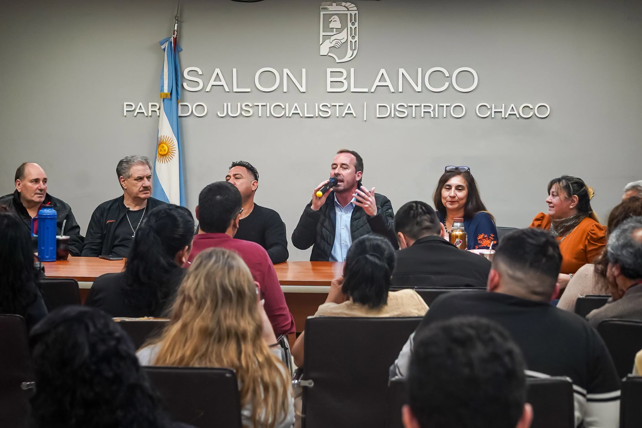 Javier Martínez empieza a mover el tablero del PJ chaqueño: encuentro con la militancia en Resistencia